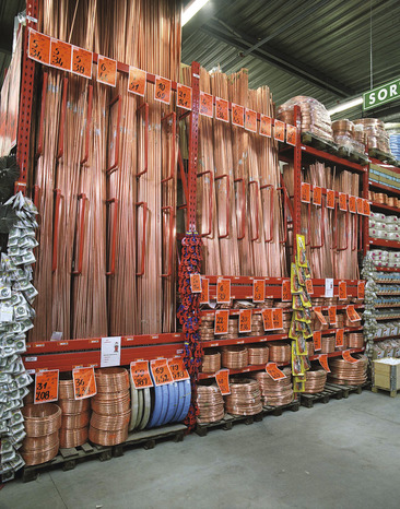 Tube en cuivre écroui 12/14 de 4 m - Feinrohren - Brico Dépôt