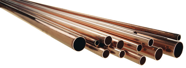 Tube en cuivre écroui 26x28 mm - 2 m - Feinrohren - Brico Dépôt