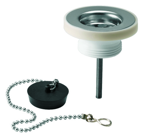 Bonde à bouchon pour lavabo - Wirquin - Brico Dépôt