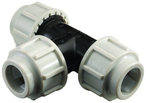 Té à compression Ø 25 mm - Fitt - Brico Dépôt