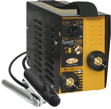 Poste à souder 80 A technologie inverter "SPARK 100" - Toolup - Brico Dépôt