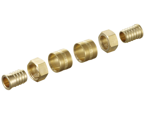 2 raccords à glissement laiton pour tube PER Ø 16 embouts F 12x17 mm - Noyon & Thiebault - Brico Dépôt