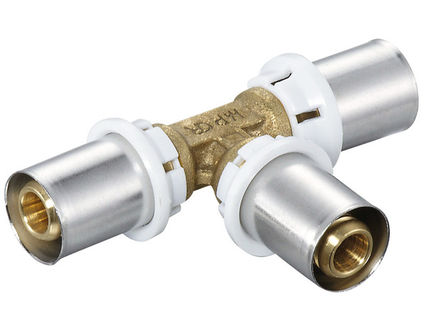 Té à sertir - Diamètre : 16 mm - Somatherm - Brico Dépôt