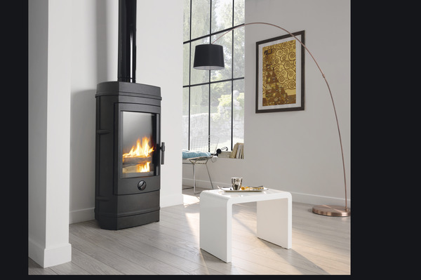 Poêle à bois "Balham" anthracite - 12 kW - Invicta - Brico Dépôt