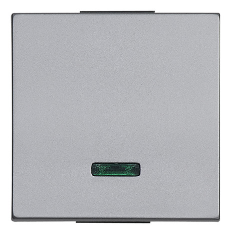 Interrupteur va-et-vient lumineux "Kobé" - Silver - Brico Dépôt