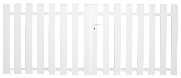 Portail PVC battant blanc "Oléron" - L. 3 x H. 1,20 m - Brico Dépôt