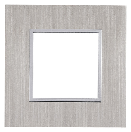 Plaque simple "Kobe" 100% inox - Brico Dépôt