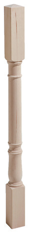Poteau en hêtre pour balustrade 7x7x102 cm - Brico Dépôt
