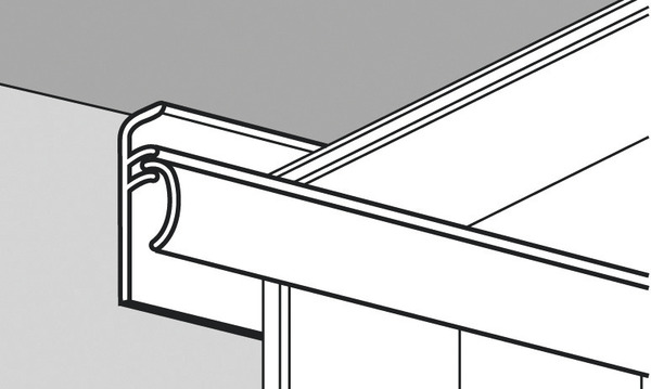 Profil multifonction blanc L. 2,60 m - Dumaplast - Brico Dépôt