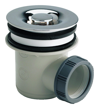 Bonde de douche à visser ou à coller Ø 60 mm - Wirquin - Brico Dépôt