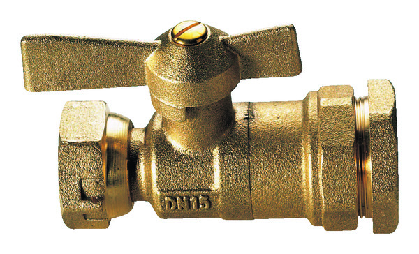 Robinet de compteur Ø 25 mm 20x27 mm - Somatherm - Brico Dépôt