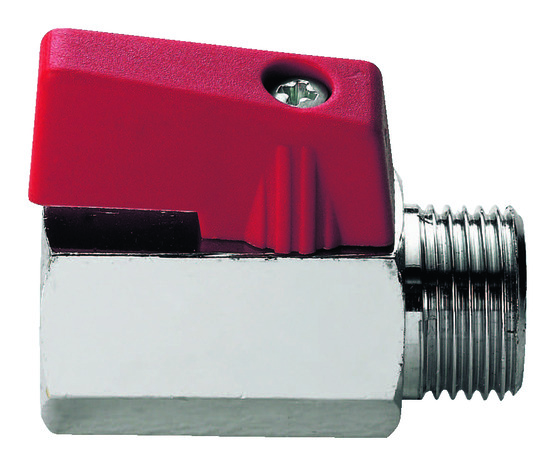 Robinet à sphère 1/4 de tour, M/F 15x21 mm - Somatherm - Brico Dépôt