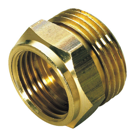 2 mamelons réduits en laiton avec embout M 20 x 27 mm et embout F 15 x 21 mm - Noyon & Thiebault - Brico Dépôt