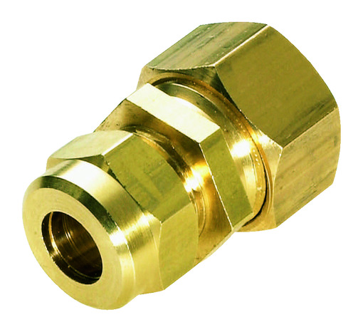 Raccord bicônes réduit en laiton de Ø 14 mm avec olive - Noyon & Thiebault - Brico Dépôt