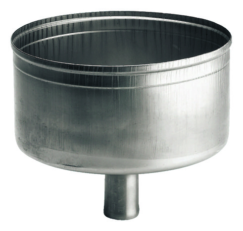 Purge en inox 5/10ème - Diamètre de 125 mm - Brico Dépôt