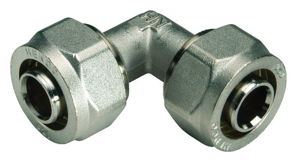 Coude à compression pour tube multicouche - 16 x 2 mm - Somatherm - Brico Dépôt