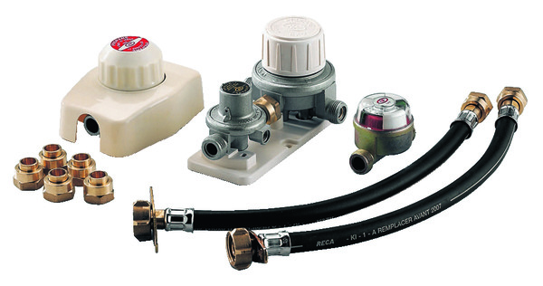 Kit détendeur pour bouteille de gaz Propane classe 1 - Addax - Brico Dépôt