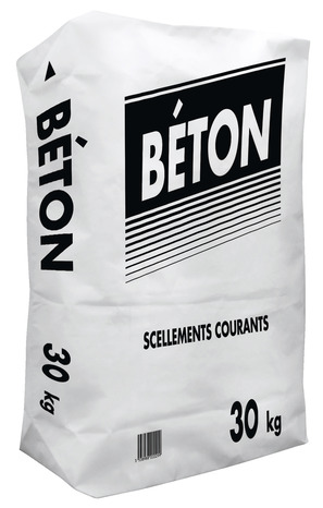 Béton pour scellements courants - sac de 30 kg - Brico Dépôt