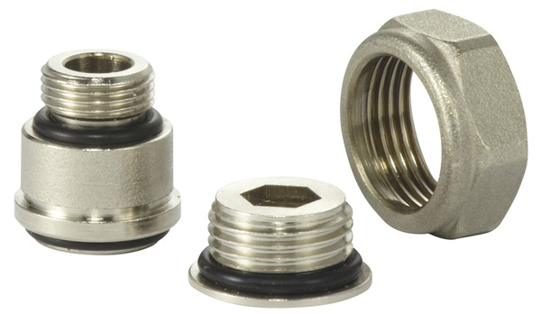 Kit de transformation 15x21-12x17 mm pour robinet de radiateur "Radpat" - Somatherm - Brico Dépôt