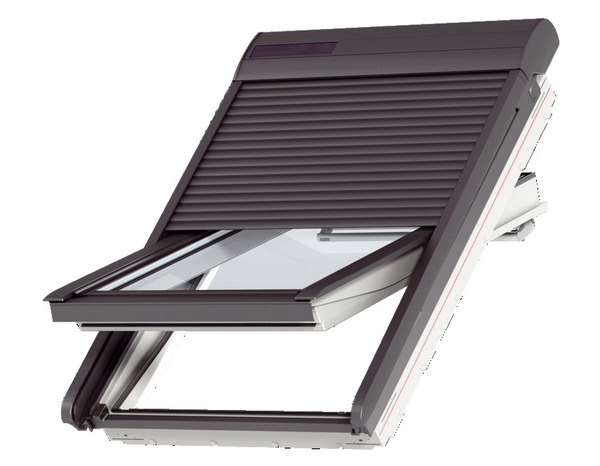 Volet roulant avec moteur solaire - 78 x 98 cm - Velux - Brico Dépôt