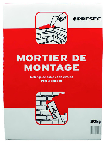 Mortier pour travaux de maçonnerie - sac de 30 kg - Brico Dépôt