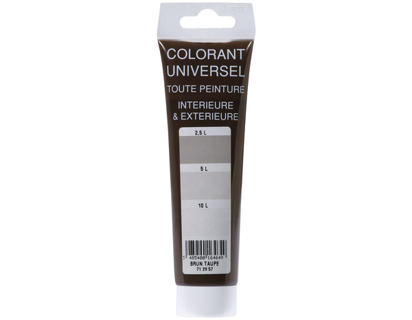 Colorant brun taupe tube 100 ml - L'Universel - Brico Dépôt