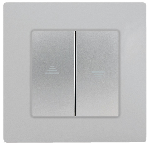 Interrupteur volet roulant à clipser "Delta One" blanc - Siemens - Brico Dépôt