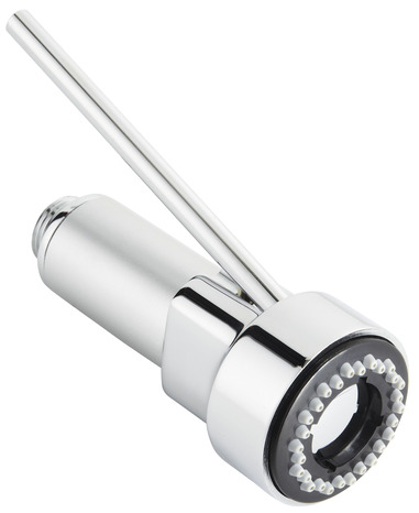 Douchette à gachette laiton - Chromé - Brico Dépôt