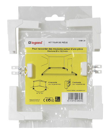 Tour de piece 20x12,5  tour de pièce pc - Legrand - Brico Dépôt
