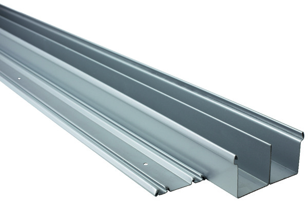Lot de 2 rails acier L. 270 cm - laqué gris - Form - Brico Dépôt