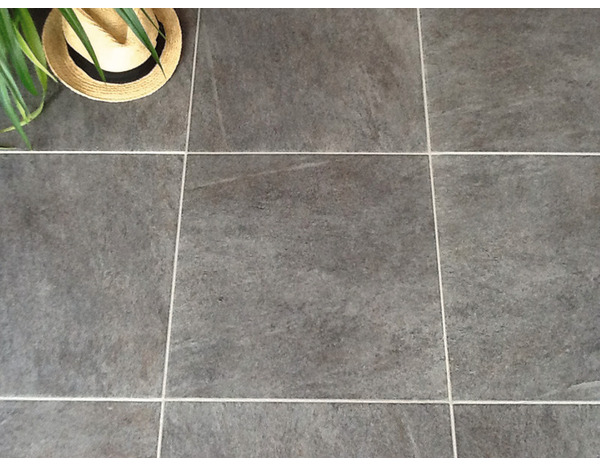 Carrelage de sol extérieur "Touquet" - 45,5 x 45,5 cm Ep. 8 mm - Brico Dépôt