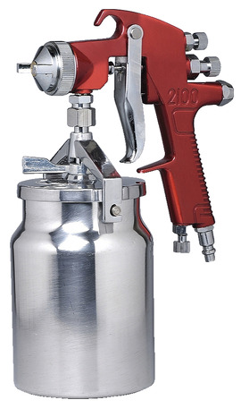 Pistolet à peinture à étrier pour tous les travaux de peinture, 1 L, pression maxi. 5 bars - Prodif - Brico Dépôt