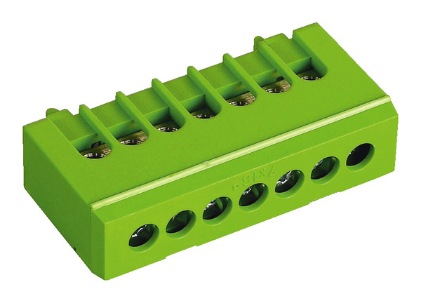 Bornier terre 7 bornes vert - Siemens - Brico Dépôt