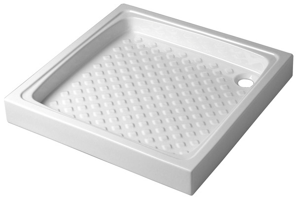 Receveur de douche carré à poser - 80 x 80 cm - Brico Dépôt