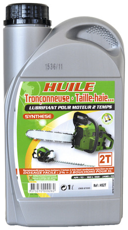 Huile de synthèse 2 temps pour outillage de jardin - 1 L - Prodif - Brico Dépôt