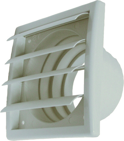 Grille PVC à clapet blanc - 155 x 155 mm - Brico Dépôt