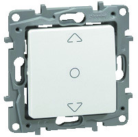 Interrupteur mécanisme volet roulant éclat "Niloé" - Legrand - Brico Dépôt