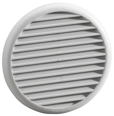 Grille d'aération éco blanc 125/160 - Ø 175 mm - Brico Dépôt
