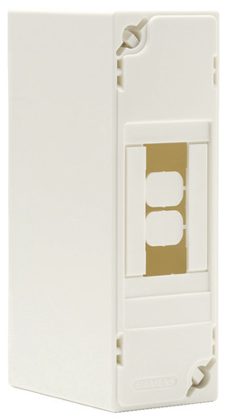 Tableau nu 2 modules Conforme NFC 15-100 et NF C 61-910. Garantie 2 ans - Siemens - Brico Dépôt