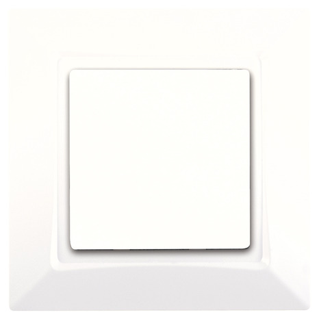 Poussoir + plaque "DELTA ONE" blanc - Siemens - Brico Dépôt