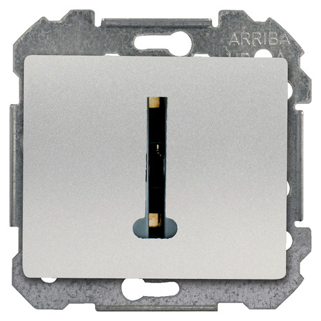 Prise téléphone à clipser "Delta Iris" silver - Siemens - Brico Dépôt