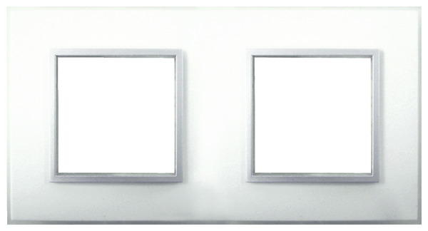 Plaque double "Kobe" translucide blanc - Brico Dépôt