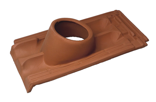 Tuile à douille marseille rouge ep. 55 mm - Brico Dépôt