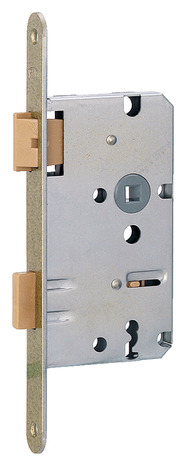Serrure à encastrer de type Alsace pour porte intérieure droite axe 55 mm en acier - Thirard - Brico Dépôt