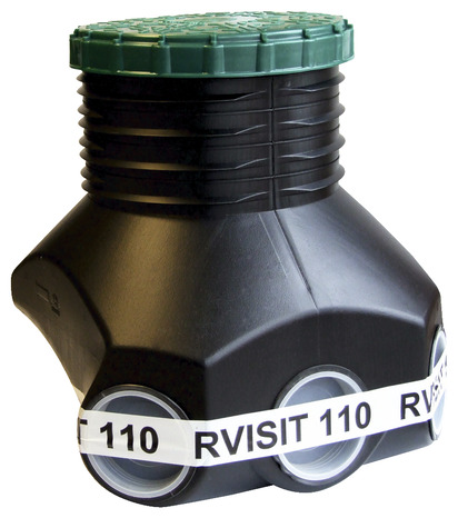 Regard de visite Ø 110 mm diamètre est égal à 110mm - Brico Dépôt