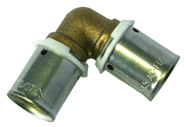 Coude à sertir en PER - Ø 16 mm - Somatherm - Brico Dépôt