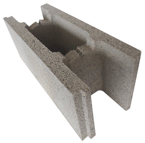 Parpaing à bancher 200 x 200 x 500 mm - Brico Dépôt