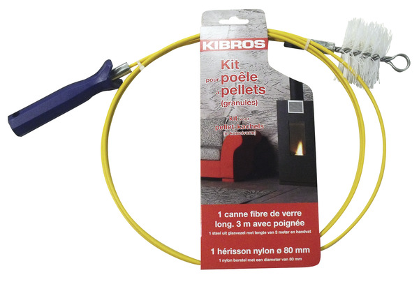 Kit d'entretien et de ramonage pour poêle à pellets - Brico Dépôt