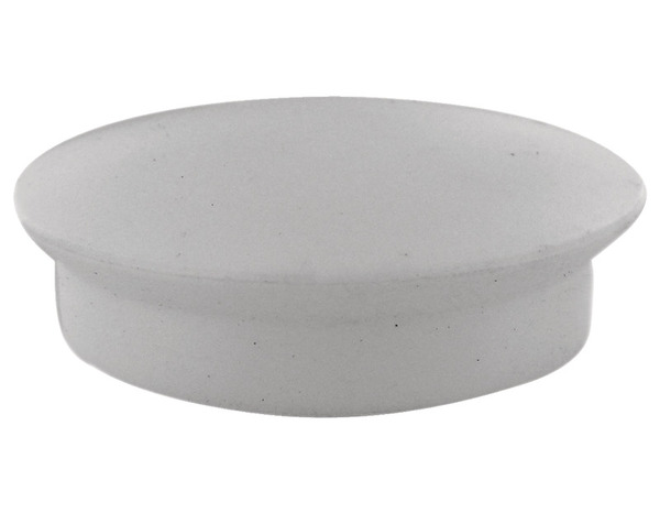 4 aimants de fixation en plastique blanc - Brico Dépôt