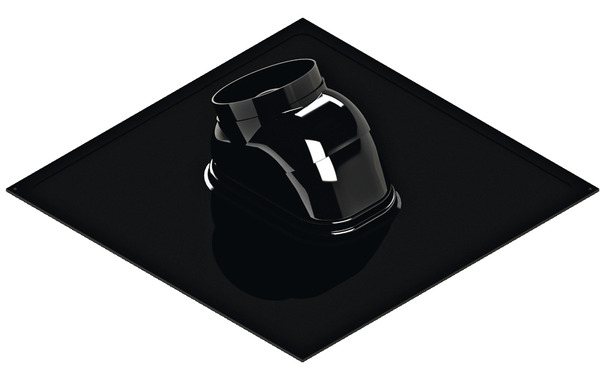 Solin pour toit incliné 60/100 mm - Radiant - Brico Dépôt